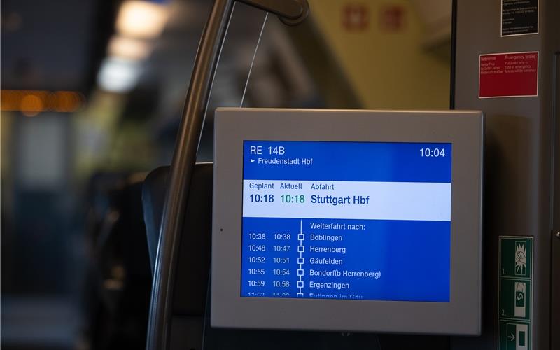 Die Kappung der Gäubahn ist auch eine Frage des Zeitplans, wann der Tiefbahnhof in Betrieb gehen wird. GB-Foto (Archiv): Schmidt