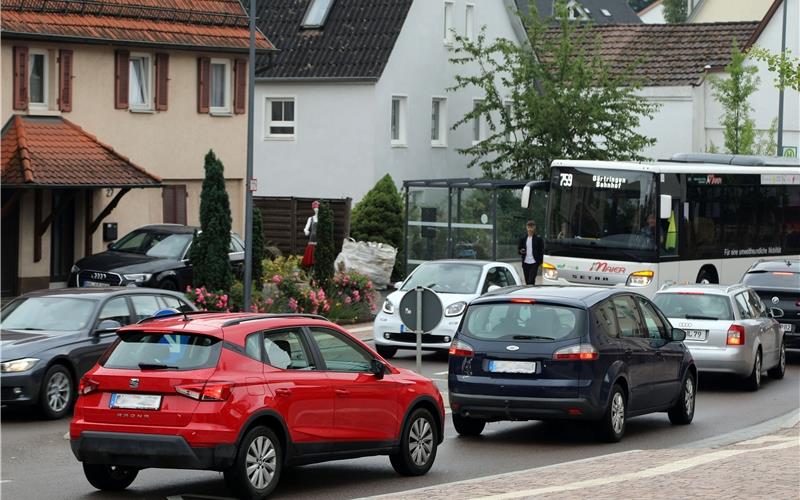 Vor allem in Gültlingen hat der Verkehrslärm teilweise bereits ein gesundheitsgefährdendes Ausmaß erreicht. GB-Foto: Priestersbach