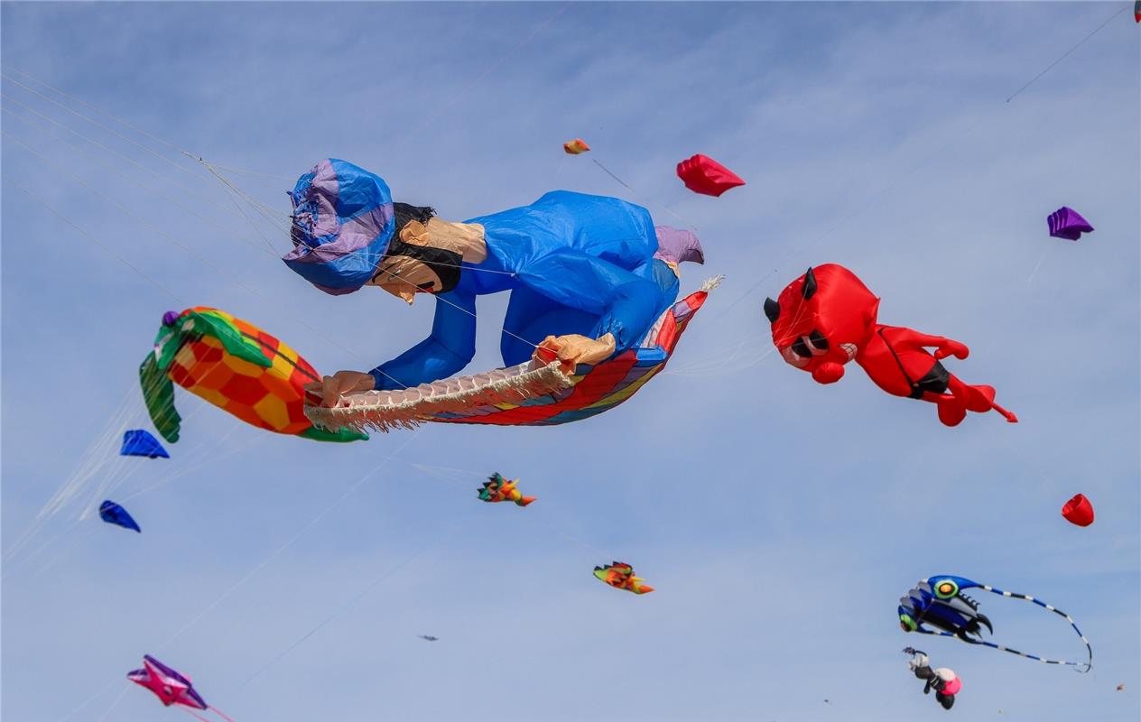 Aladin beim Drachenfest in Malmsheim.  Von Natalie Politz aus Hildrizhausen.