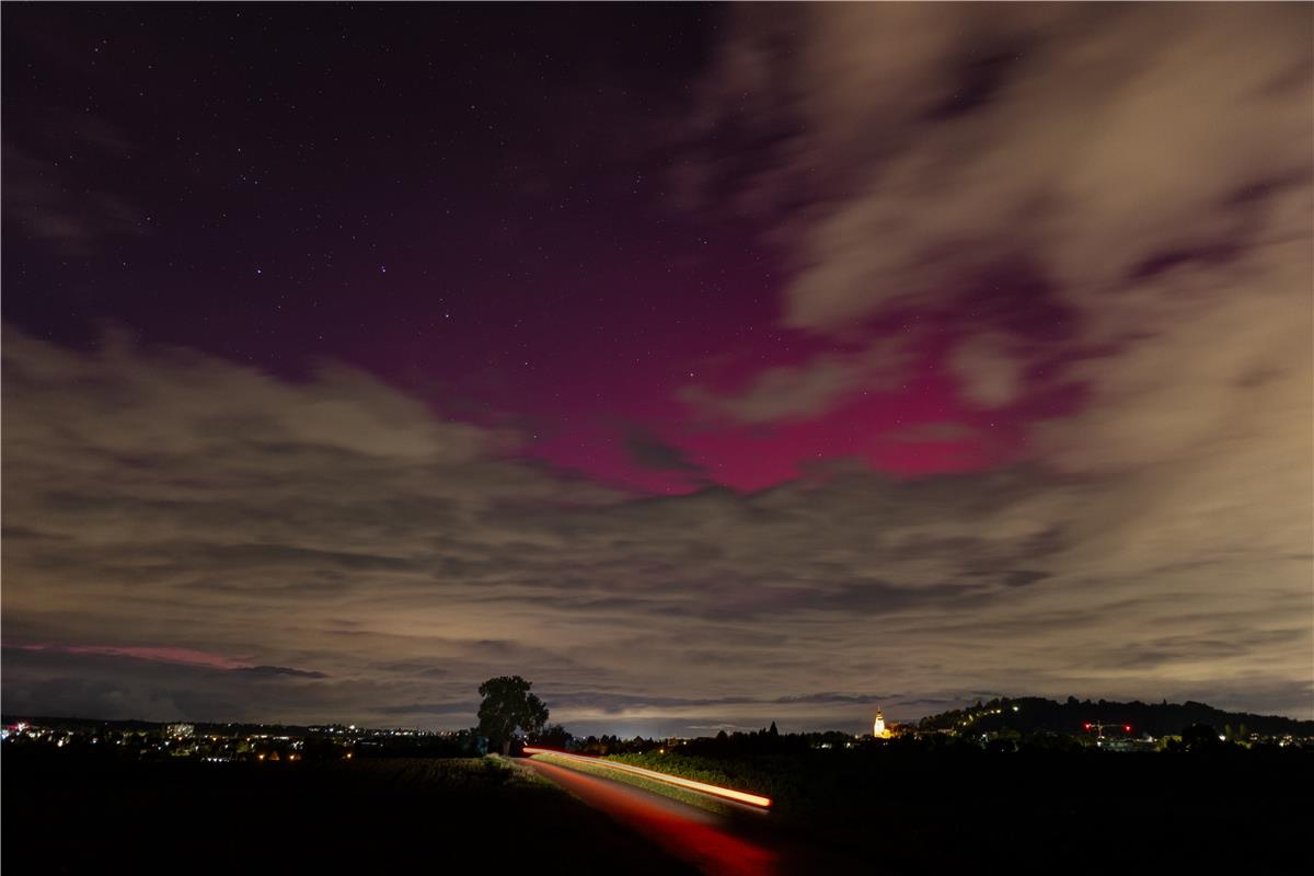 Am Abend des 10. Oktober gab es wieder Polarlichter, welche bis in unsere Breite...