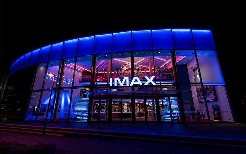 Beeindruckend: Das Kino mit der größten Filmleinwand.GB-Foto: Imax Leonberg