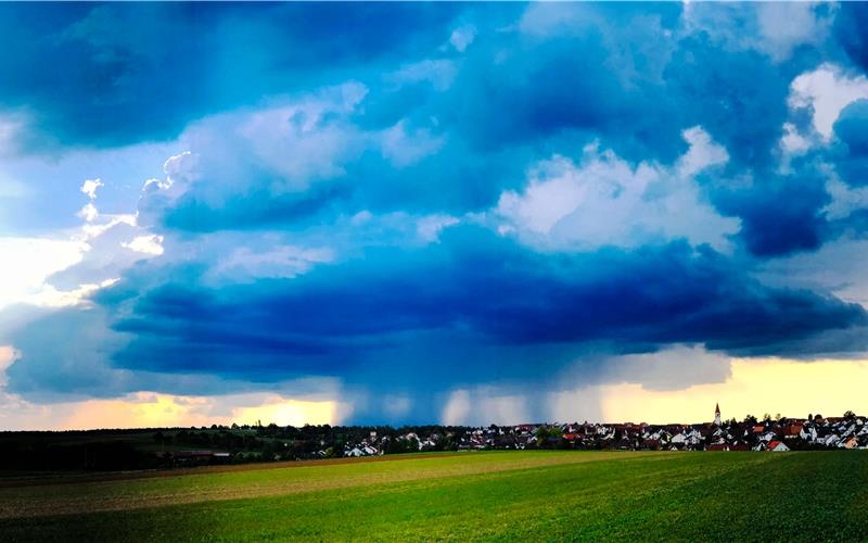 Deutscher Wetterdienst: Gewitter mit Sturm, Starkregen und Hagel im Kreis Böblingen möglich