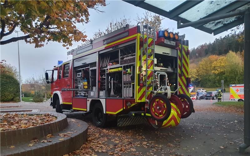 Heizraum raucht: Feuerwehr evakuiert Grundschule Nufringen