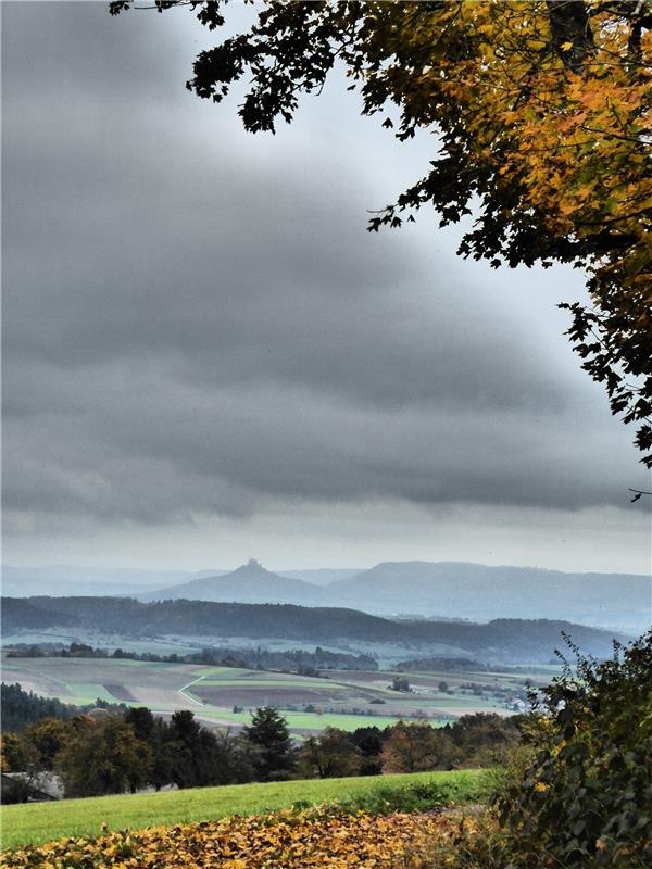 Blick auf die Burg Hohenzollern.  Von Helga Schmickl aus Herrenberg.