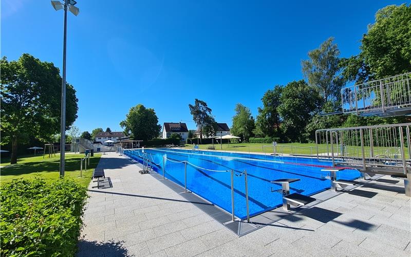 Das Freibad bleibt von Freitag bis Sonntag geschlossen. GB-Foto (Archiv): gb