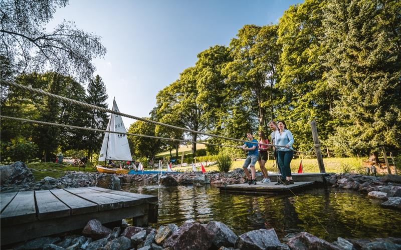 Der Abenteuer-Golfpark lockt mit Spaß für die ganze Familie.GB-Foto: Abenteuer-Golfpark Lenzkirch