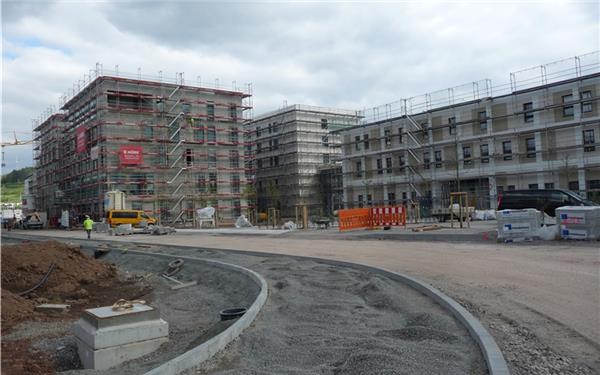 Der Neubau des Calwer Krankenhauses soll von Mitte 2025 an bezogen werden. GB-Foto: Reichert