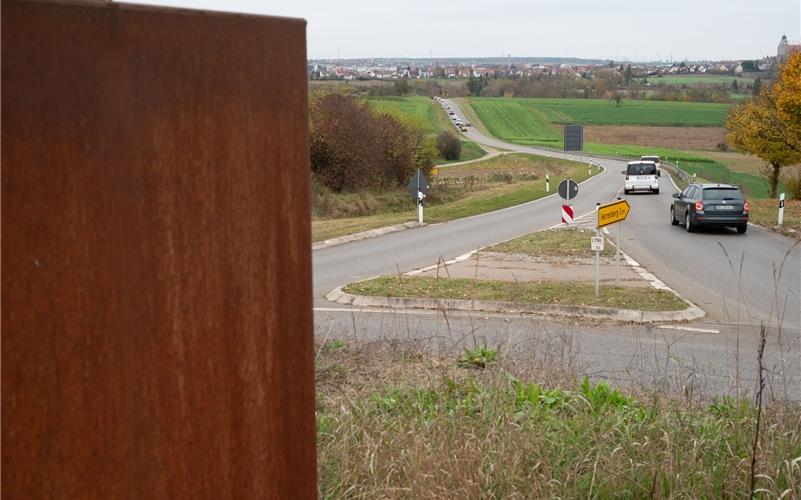 Der Radweg soll parallel zur Landesstraße 1184 verlaufen. GB-Foto: Vecsey