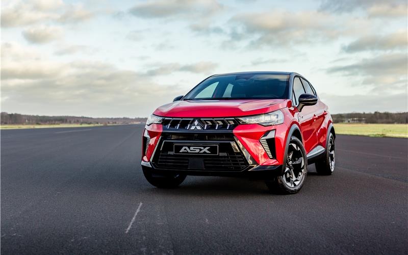 Der neue Mitsubishi ASX: Das markentypische „Dynamic Shield“-Design wurde weiterentwickelt.GB-Foto: gb