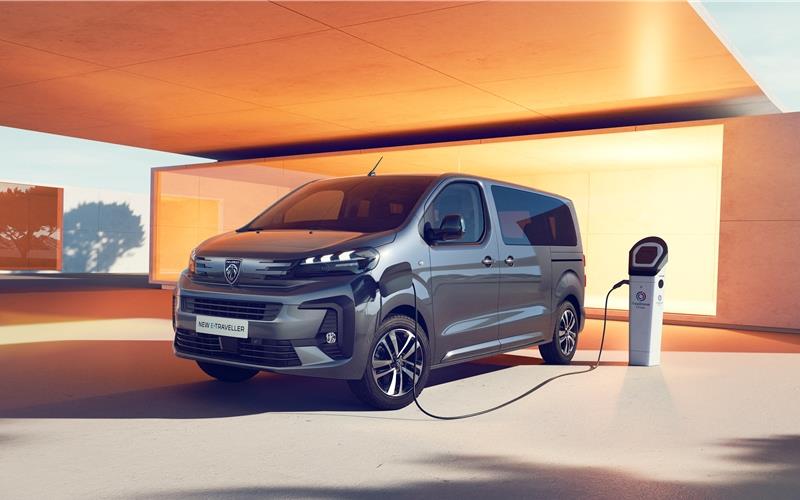 Der neue Peugeot E-Traveller: Eine neue Ausstattung verbessert den Alltagskomfort. GB-Fotos