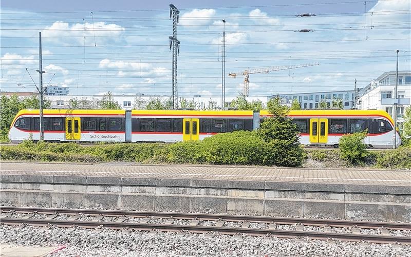 Die Betriebserlaubnis für die neuen Fahrzeuge der Schönbuchbahn fehlt immer noch. GB-Foto: Oberdorfer