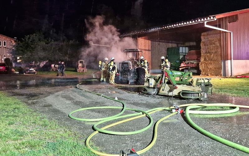 Die Feuerwehr konnte Schlimmeres verhindern. GB-Foto: SDMG/Schulz