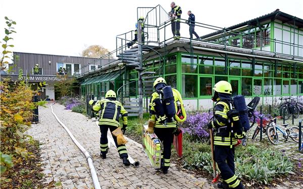 Die Kita Im Wiesengrund ist Schauplatz der diesjährigen Feuerwehr-Hauptübung.GB-Foto: Holom