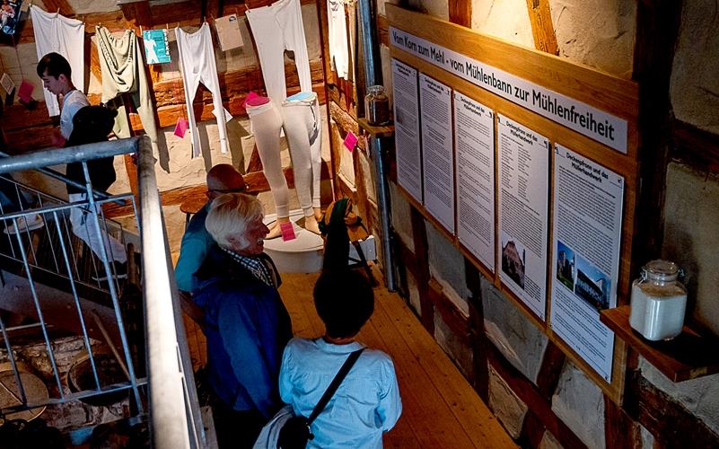 Die Mühlenhistorie der Gemeinde bildete das Thema der jüngsten Deckenpfronner Museumsnacht. GB-Foto: Schmidt