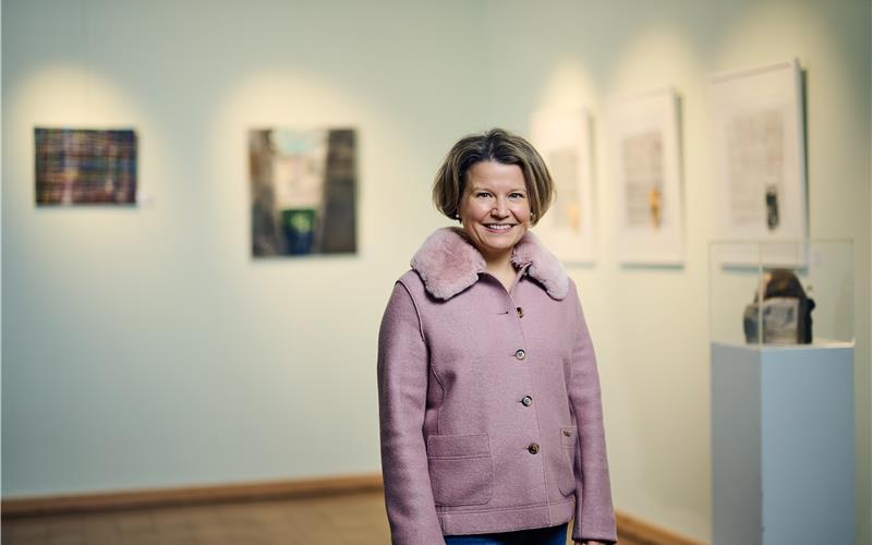 Elena Hocke hat als Kunsthistorikerin langjährige Erfahrung in der Museumsarbeit. GB-Foto: gb