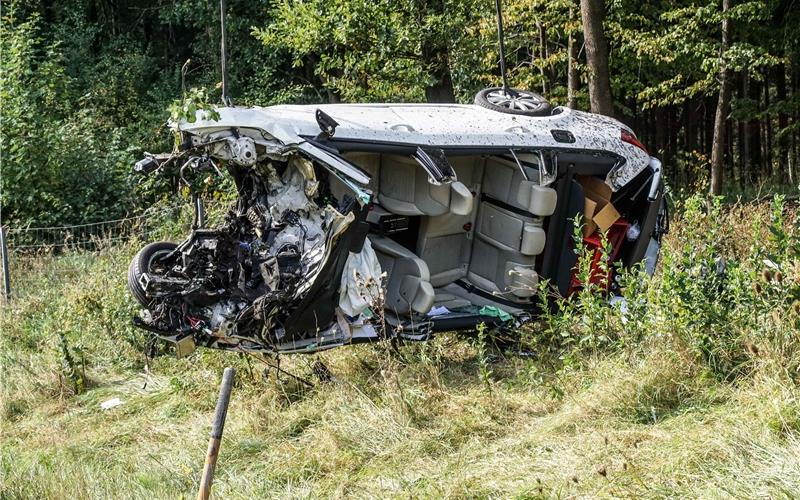 Für den Fahrer kam jede Hilfe zu spät GB-Foto: SDMG/Dettenmeyer