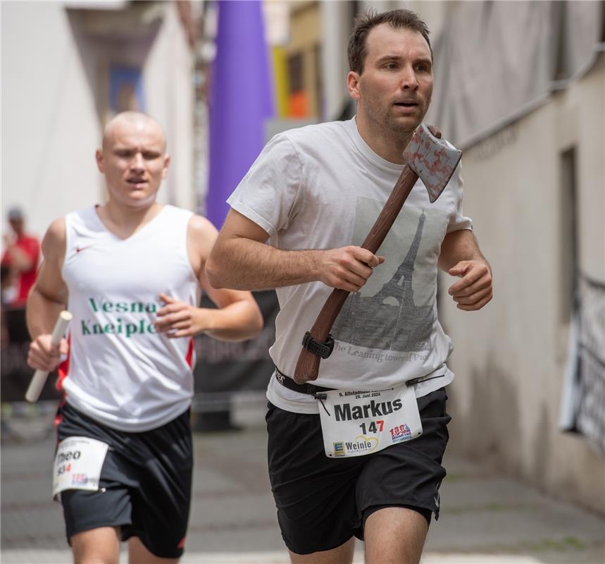 Herrenberg, Innenstadt, Altstadtlauf,  GB-Foto: Vecsey