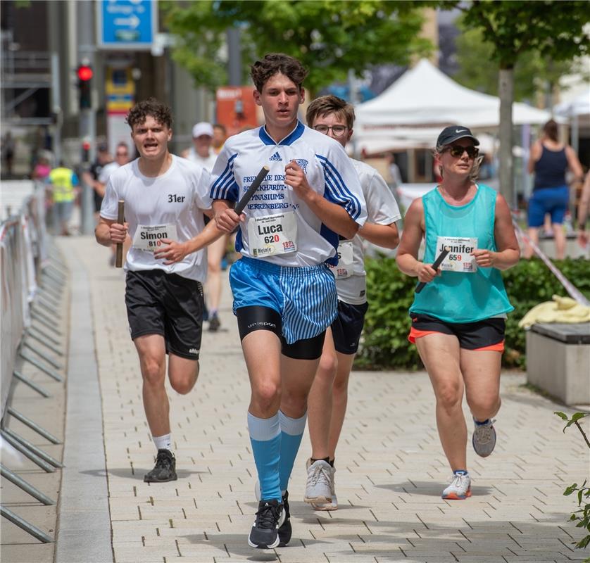 Herrenberg, Innenstadt, Altstadtlauf,  GB-Foto: Vecsey