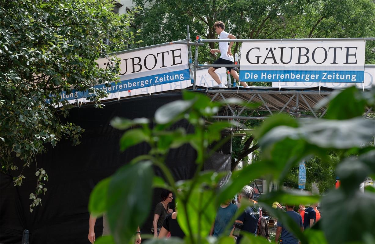 Herrenberg, Innenstadt, Altstadtlauf,  GB-Foto: Vecsey