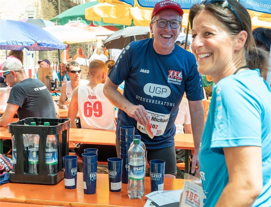 Herrenberg, Innenstadt, Altstadtlauf,  Hans Michael Burkhardt,  GB-Foto: Vecsey