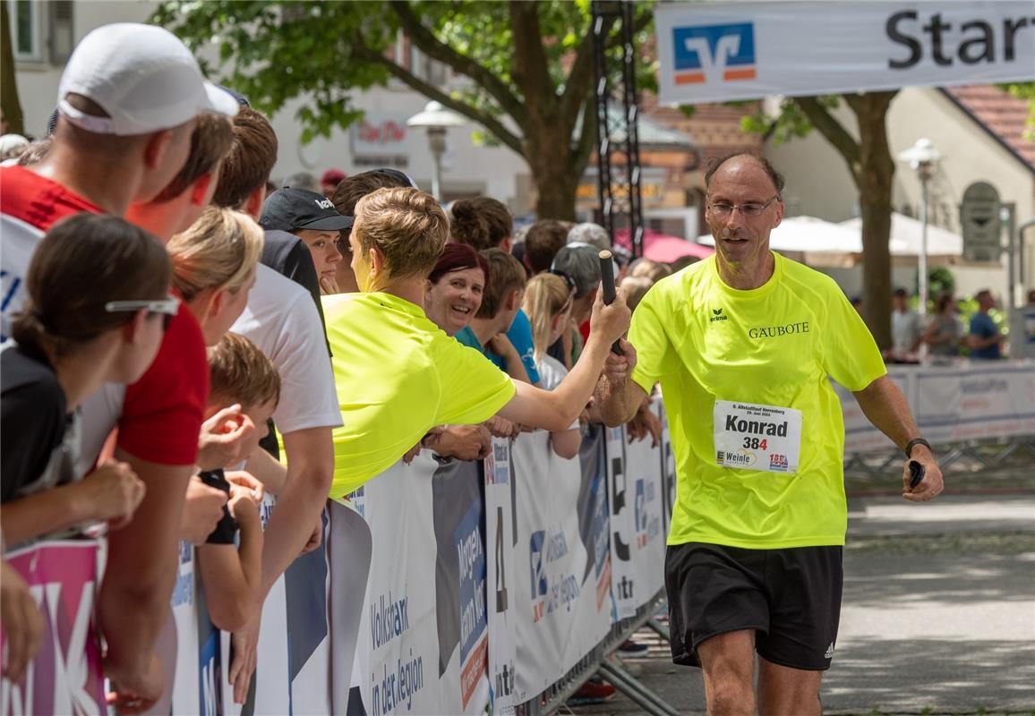 Herrenberg, Innenstadt, Altstadtlauf,  Konrad Buck,  GB-Foto: Vecsey