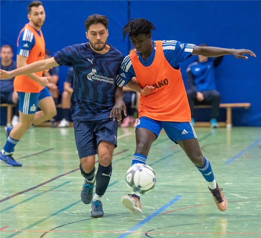 Herrenberg, Längenholzhalle, Gäubote-Cup, Fußball-Hallenturnier,  Spvgg Freudens...