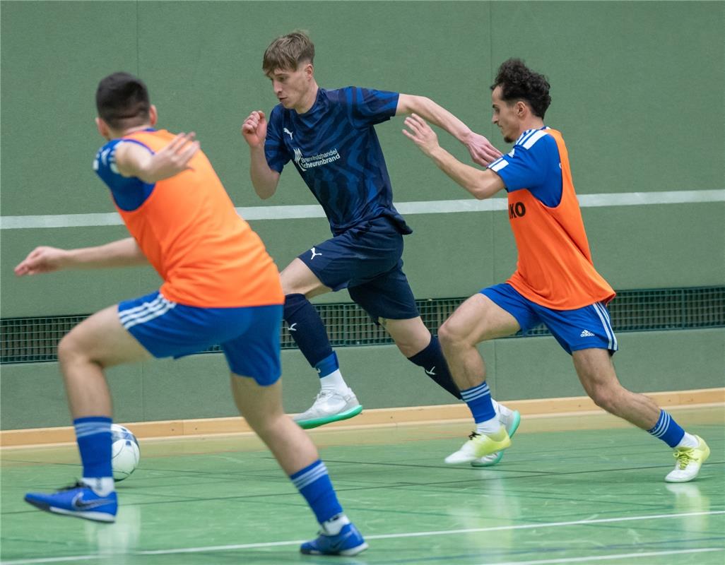 Herrenberg, Längenholzhalle, Gäubote-Cup, Fußball-Hallenturnier,  Spvgg Freudens...