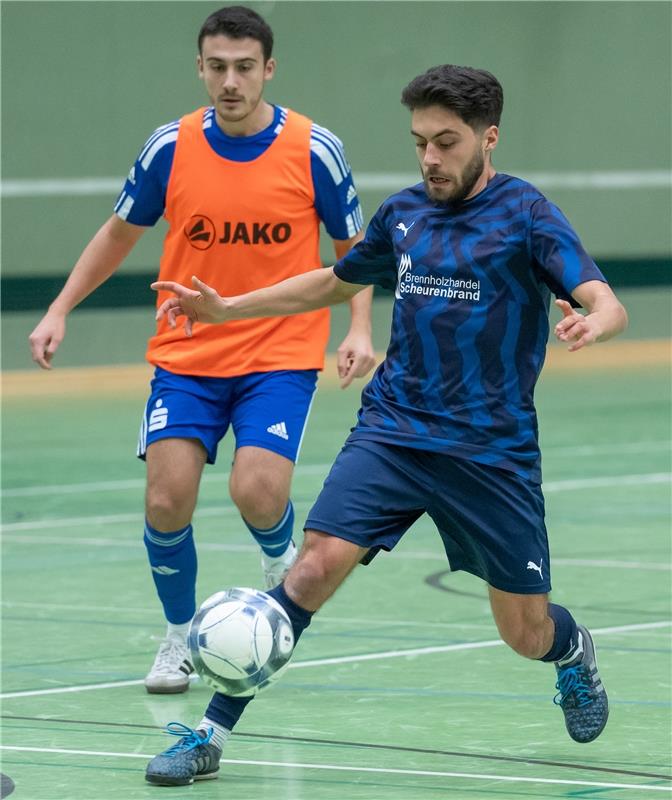 Herrenberg, Längenholzhalle, Gäubote-Cup, Fußball-Hallenturnier,  Spvgg Freudens...