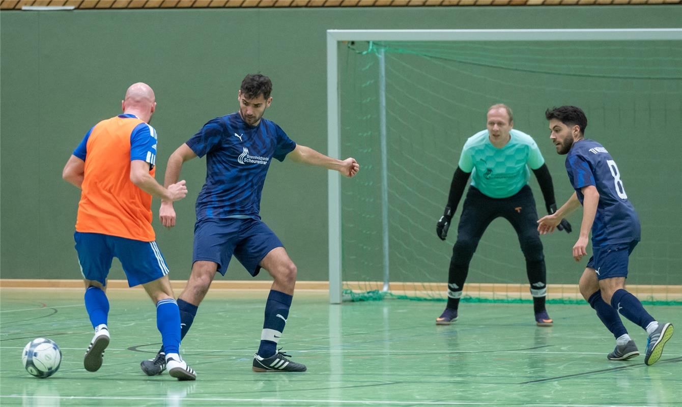 Herrenberg, Längenholzhalle, Gäubote-Cup, Fußball-Hallenturnier,  Spvgg Freudens...