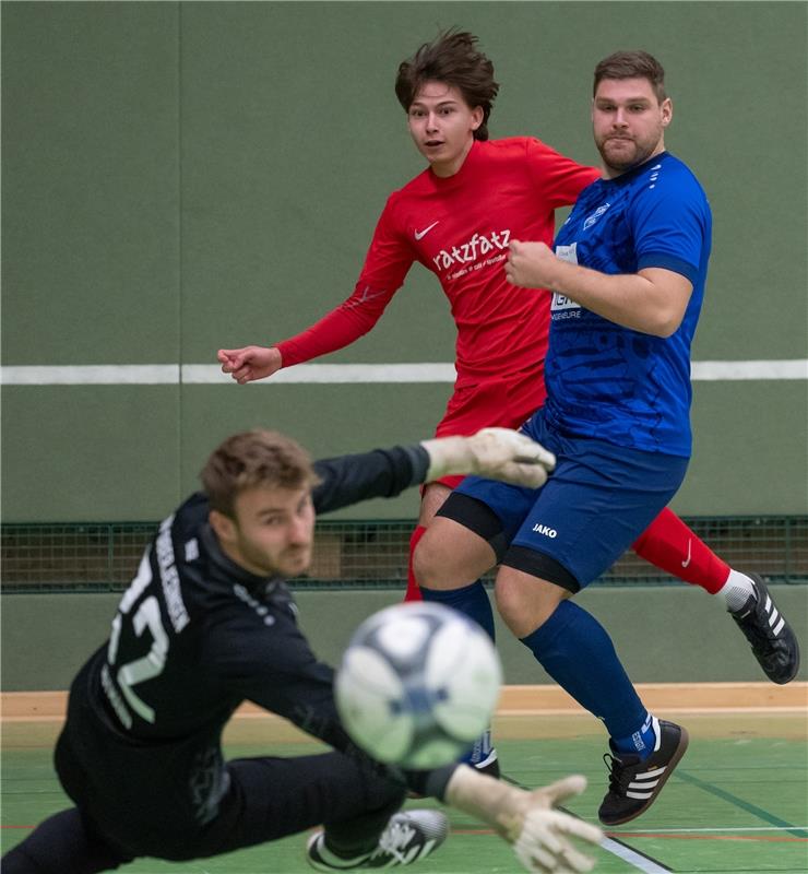 Herrenberg, Längenholzhalle, Gäubote-Cup, Fußball-Hallenturnier,  SV Oberjesinge...