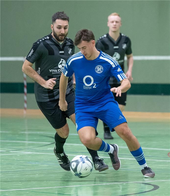 Herrenberg, Längenholzhalle, Gäubote-Cup, Fußball-Hallenturnier,  SV Rohrau (sch...