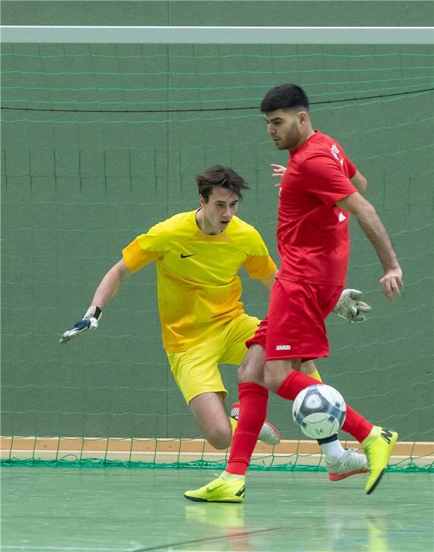 Herrenberg, Längenholzhalle, Gäubote-Cup, Fußball-Hallenturnier,  SV Oberjesinge...