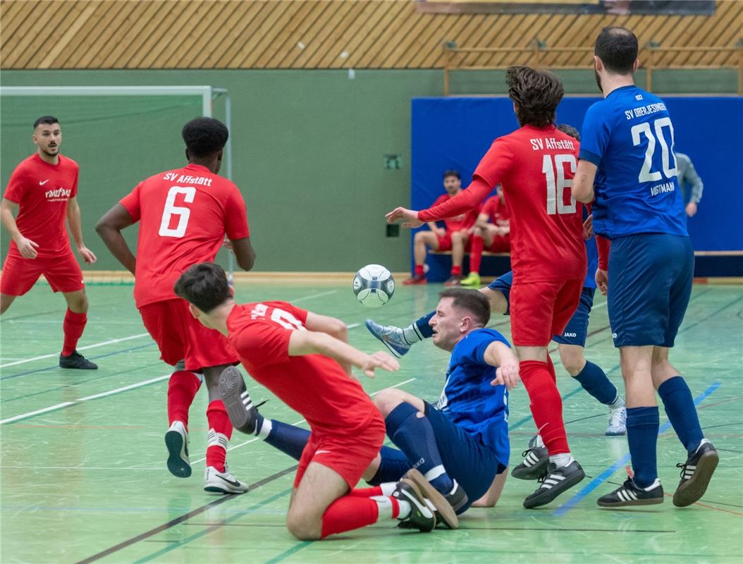 Herrenberg, Längenholzhalle, Gäubote-Cup, Fußball-Hallenturnier,  SV Oberjesinge...