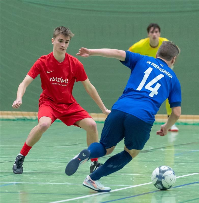 Herrenberg, Längenholzhalle, Gäubote-Cup, Fußball-Hallenturnier,  SV Oberjesinge...