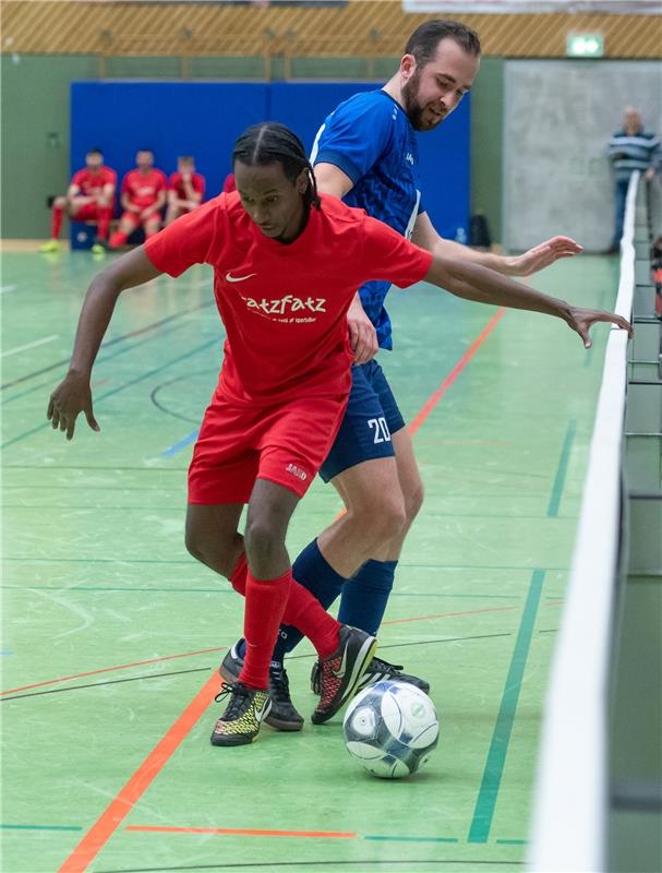 Herrenberg, Längenholzhalle, Gäubote-Cup, Fußball-Hallenturnier,  SV Oberjesinge...