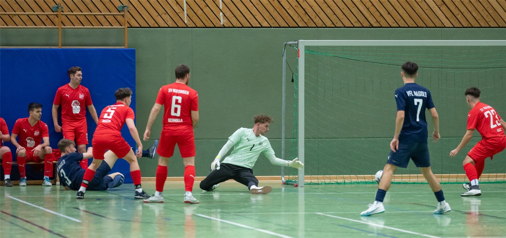 Herrenberg, Längenholzhalle, Gäubote-Cup, Fußball-Hallenturnier,  SV Nufringen (...