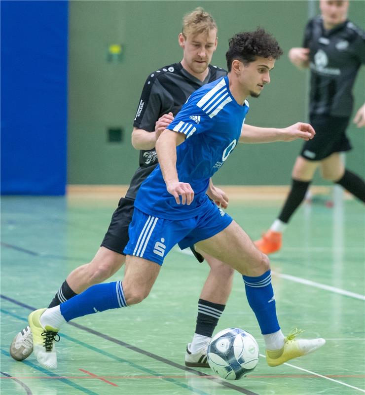 Herrenberg, Längenholzhalle, Gäubote-Cup, Fußball-Hallenturnier,  SV Rohrau (sch...