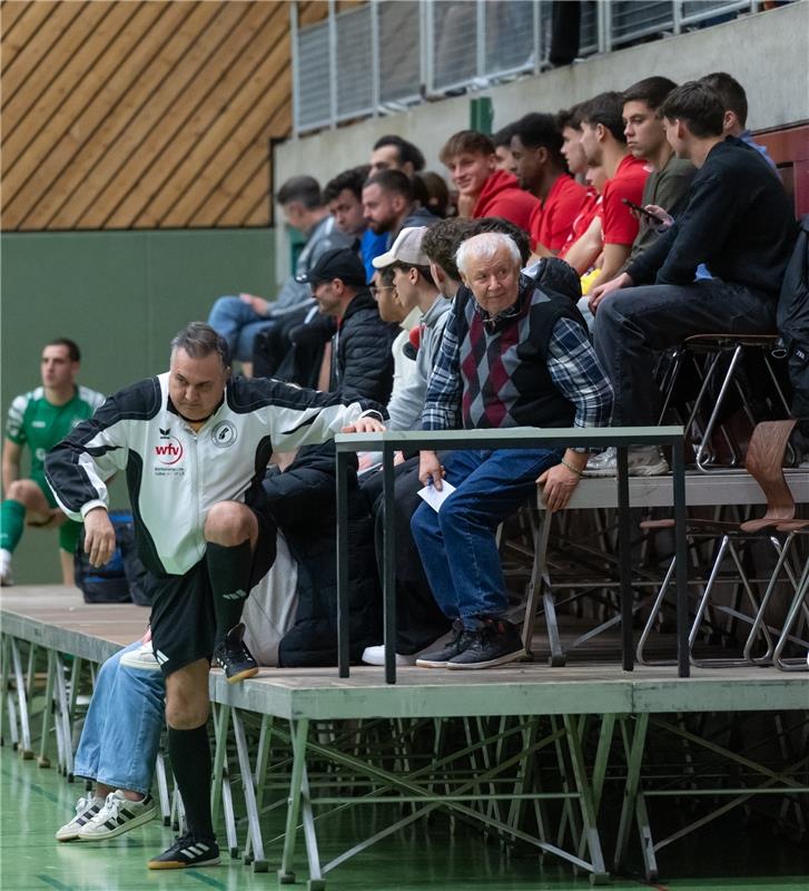 Herrenberg, Längenholzhalle, Gäubote-Cup, Fußball-Hallenturnier,  GB-Foto: Vecse...