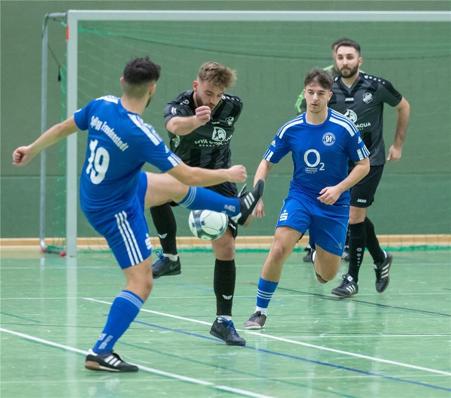 Herrenberg, Längenholzhalle, Gäubote-Cup, Fußball-Hallenturnier,  SV Rohrau (sch...