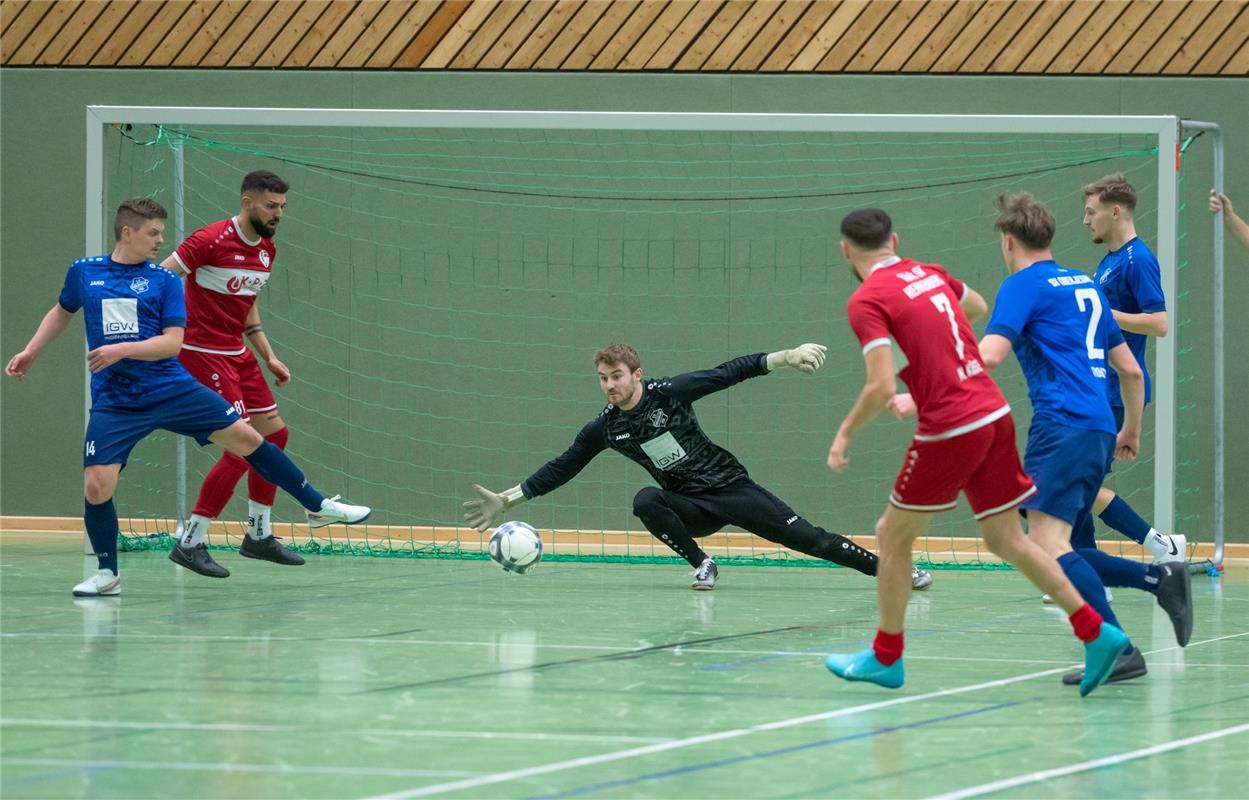 Herrenberg, Längenholzhalle, Gäubote-Cup, Fußball-Hallenturnier,  Türk SV Herren...