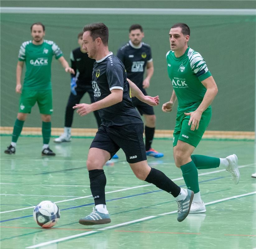 Herrenberg, Längenholzhalle, Gäubote-Cup, Fußball-Hallenturnier,  Spvgg Aidlinge...