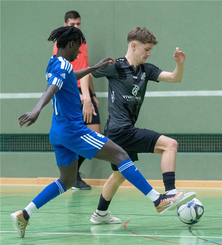 Herrenberg, Längenholzhalle, Gäubote-Cup, Fußball-Hallenturnier,  SV Rohrau (sch...