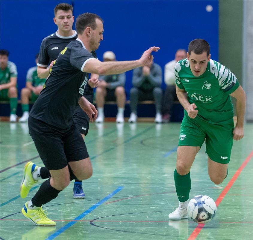 Herrenberg, Längenholzhalle, Gäubote-Cup, Fußball-Hallenturnier,  Spvgg Aidlinge...