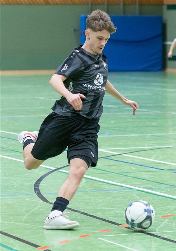 Herrenberg, Längenholzhalle, Gäubote-Cup, Fußball-Hallenturnier,  SV Rohrau (sch...