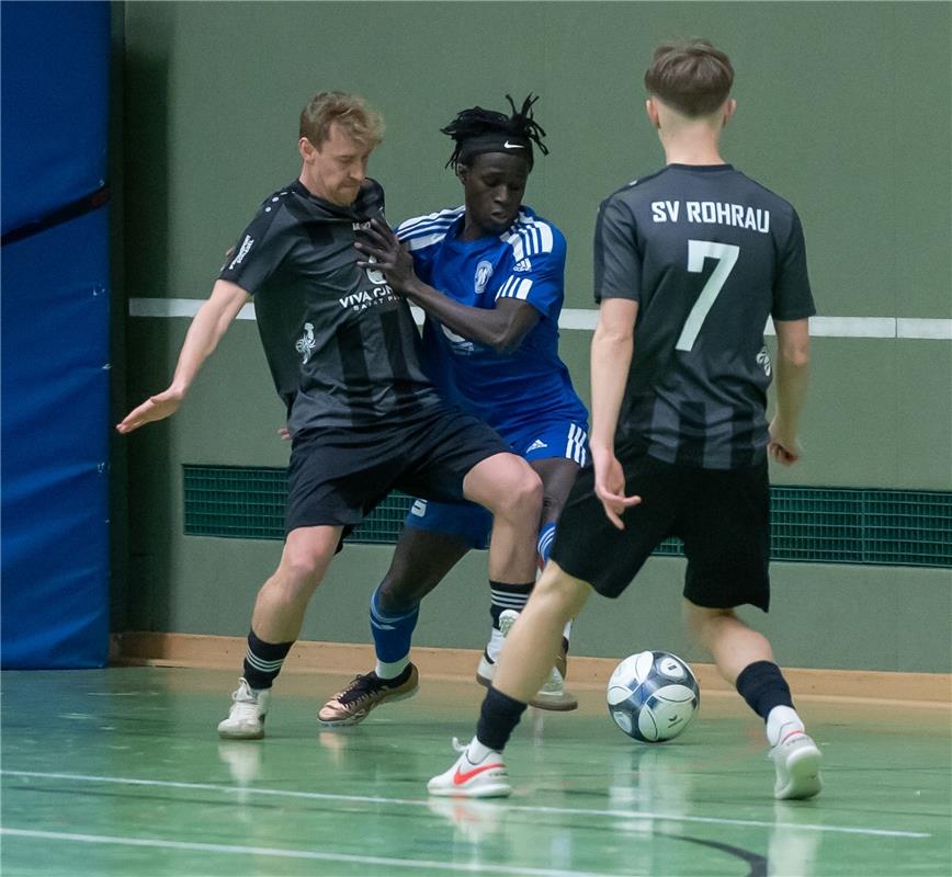 Herrenberg, Längenholzhalle, Gäubote-Cup, Fußball-Hallenturnier,  SV Rohrau (sch...