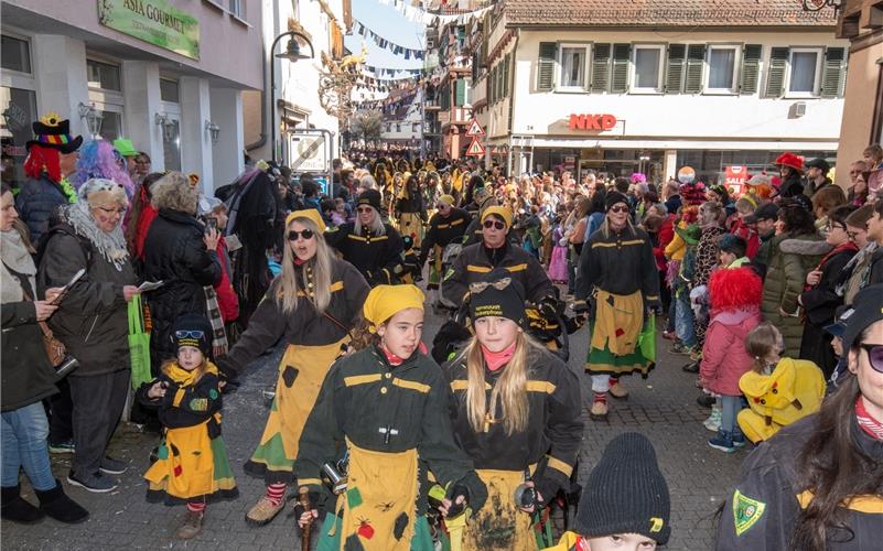 Pferdemarkt, Umzug, Krämermarkt, Kneipenfasching: Bilder vom Fasnetsdienstag in Herrenberg