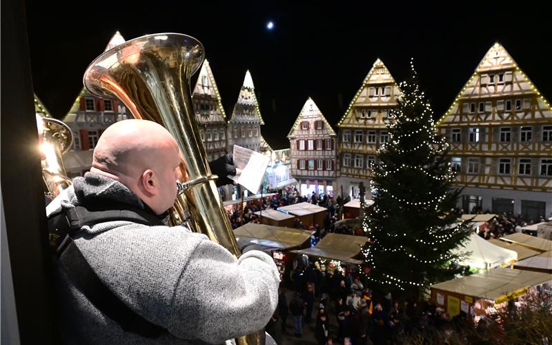 Bilder vom Herrenberger Weihnachtsmarkt