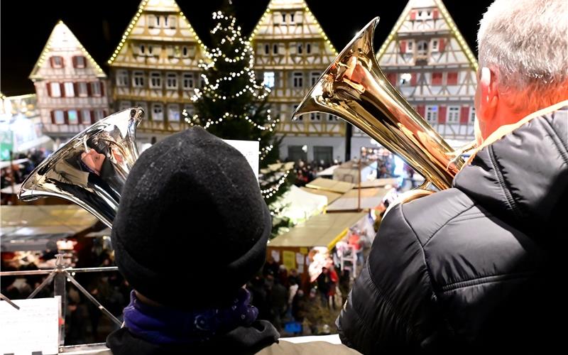 Bilder vom Herrenberger Weihnachtsmarkt