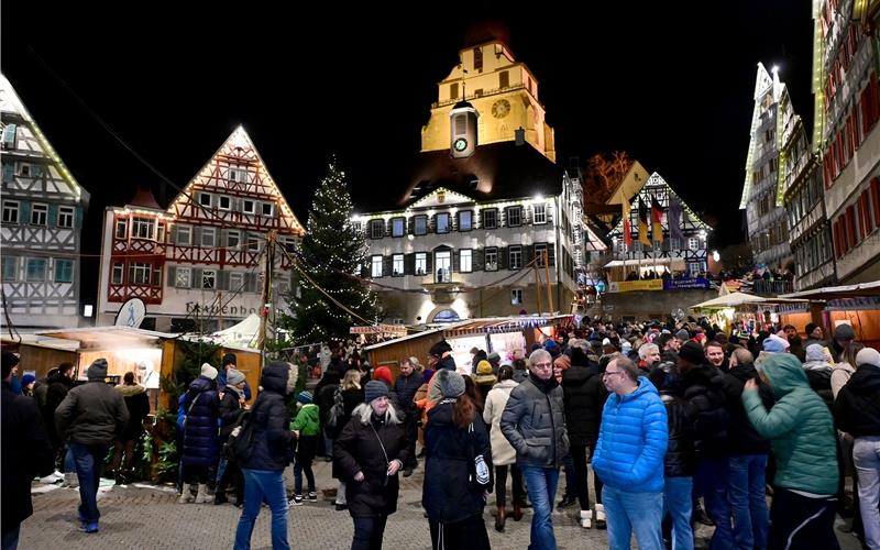 Bilder vom Herrenberger Weihnachtsmarkt