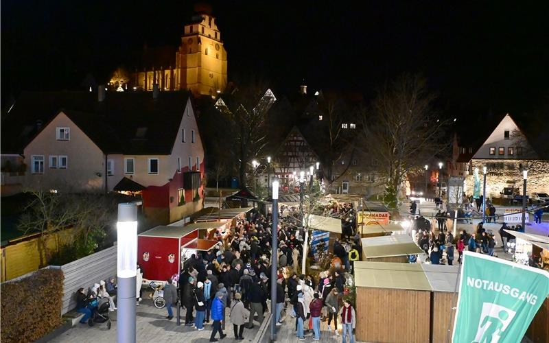 Bilder vom Herrenberger Weihnachtsmarkt